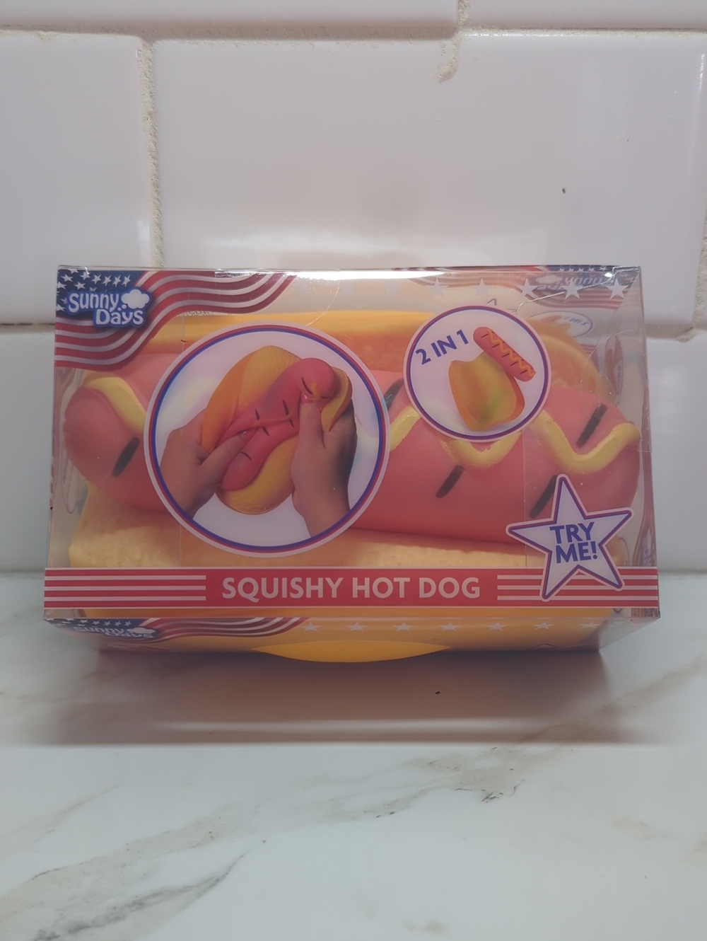 HOT DOG SQUISHY TOY